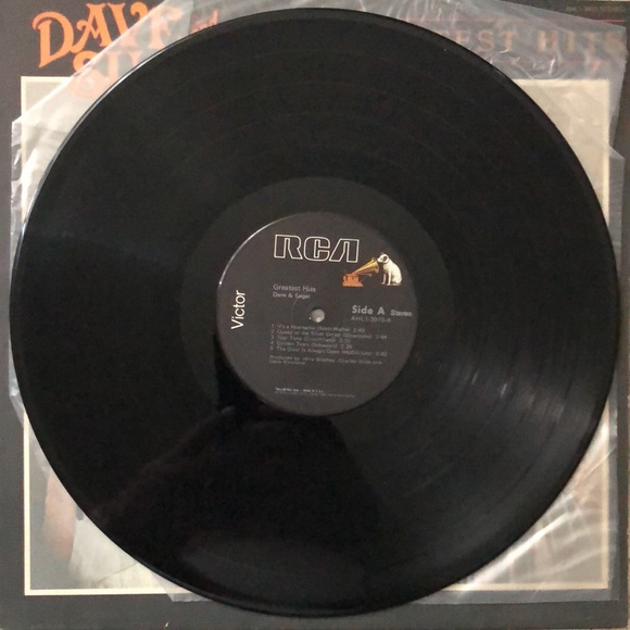 Dave & Sugar Greatest Hits Vinyl Lp '81 - Picture 4 of 10